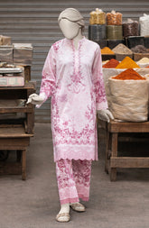 PRINTED CAMBRIC STITCHED 2 PIECE