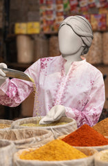 PRINTED CAMBRIC STITCHED 2 PIECE