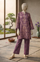 JACQUARD STITCHED 2 PIECE