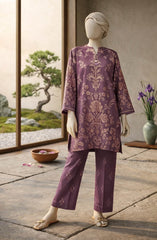JACQUARD STITCHED 2 PIECE