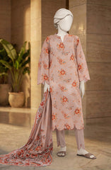 PRINTED LAWN 3PCS UNSTITCHED