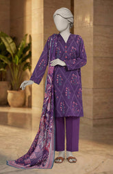 PRINTED LAWN 3PCS UNSTITCHED