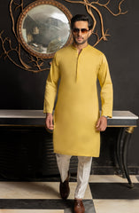 MEN KURTA LEMON