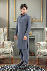 JET-GREY KAMEEZ SHALWAR