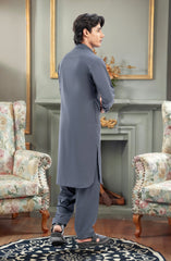 JET-GREY KAMEEZ SHALWAR