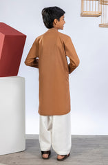 PRE WINTER'23 BOYS SEMI FORMAL KURTA BROWN