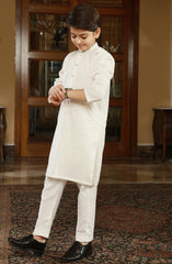 BOYS KURTA OFF WHITE