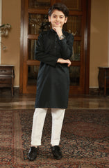 BOYS KURTA BLACK