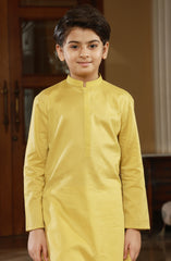 BOYS KURTA LEMON