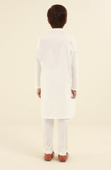 SUMMER'25 BOYS CASUAL KURTA PAJAMA OFF WHITE
