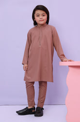 WINTER'23 BOYS CASUAL KURTA PAJAMA LIGHT MAROON