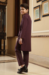 BOYS KURTA PAJAMA BURGUNDY