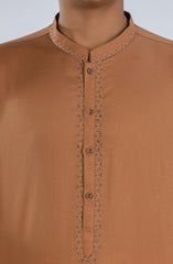 PRE WINTER'23 TEENS KURTA SEMI FORMAL BROWN