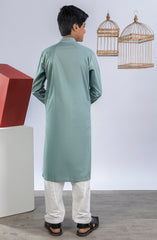 PRE WINTER'23 TEENS KURTA SEMI FORMAL SEE GREEN