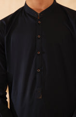 NAVY BLUE KURTA PAJAMA