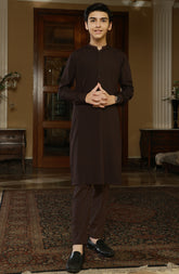 TEENS KURTA PAJAMA MAROON