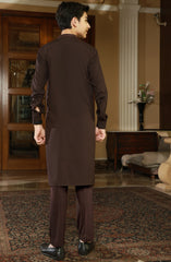TEENS KURTA PAJAMA MAROON