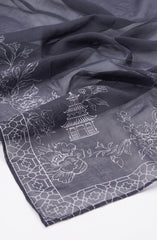 EMBROIDERED PRINTED CAMBRIC STITCHED 2 PIECE