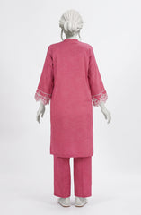 EMBROIDERED PRINTED CAMBRIC STITCHED 2 PIECE