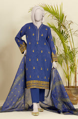 EMBROIDERED WOMEN STITCHED 3PC SUIT