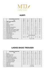 EMBROIDERED ZARI TAR STITCHED 3 PIECE