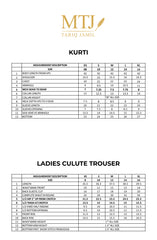 JACQUARD STITCHED 3 PIECE