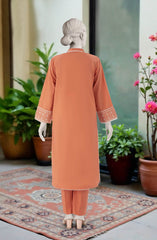 EMBROIDERED CAMBRIC STITCHED 2 PIECE