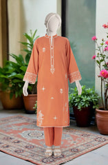 EMBROIDERED CAMBRIC STITCHED 2 PIECE