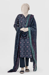PRINTED LAWN 3PCS UNSTITCHED