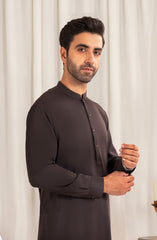 DARK CHOCOLATE BLENDED KAMEEZ SHALWAR