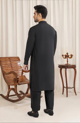 BLACK BLENDED KAMEEZ SHALWAR
