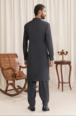 CHARCOAL BLENDED KAMEEZ SHALWAR