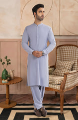 BERRY-MILK BLENDED KAMEEZ SHALWAR