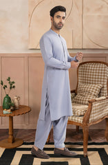 BERRY-MILK BLENDED KAMEEZ SHALWAR