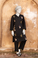 EMBROIDERED CAMBRIC STITCHED 2 PIECE