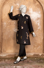 EMBROIDERED CAMBRIC STITCHED 2 PIECE