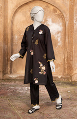 EMBROIDERED CAMBRIC STITCHED 2 PIECE