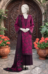 PRINTED TWILL VISCOSE 3PCS UNSTITCHED