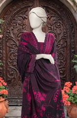 PRINTED TWILL VISCOSE 3PCS UNSTITCHED