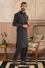 BLACK BLENDED KAMEEZ SHALWAR