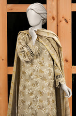 PRINTED COTTON VISCOSE 3PCS UNSTITCHED