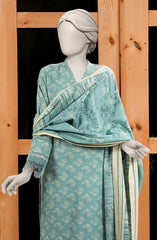 PRINTED COTTON VISCOSE 3PCS UNSTITCHED