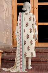 PRINTED COTTON VISCOSE 3PCS UNSTITCHED