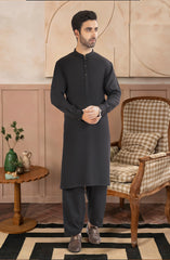 BLACK BLENDED KAMEEZ SHALWAR