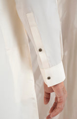 CREAM BLENDED KAMEEZ SHALWAR