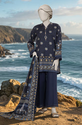 PRINTED LAWN 3PCS UNSTITCHED