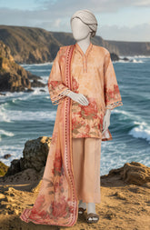 PRINTED LAWN 3PCS UNSTITCHED