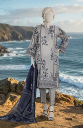 PRINTED LAWN 3PCS UNSTITCHED