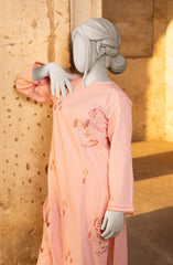 EMBROIDERED CAMBRIC STITCHED 2 PIECE