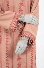 EMBROIDERED CAMBRIC 3PCS UNSTITCHED